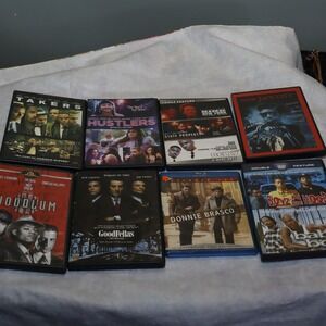 Classic Gangster Crime DVD Bundle Takers Hustlers State Property New Jack City
